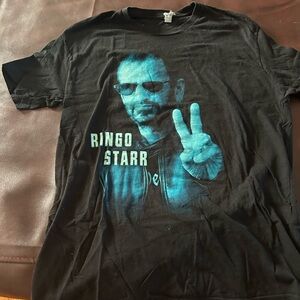 Black Ringo Starr All Star Concert Tour 2014 T-shirt